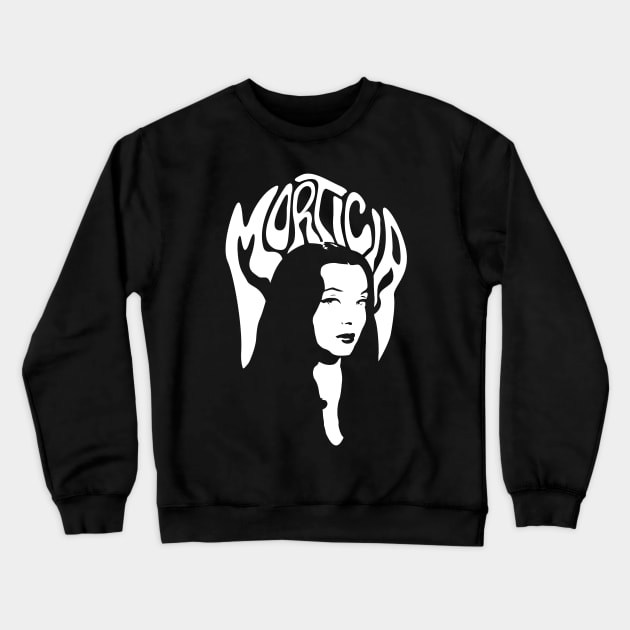 Morticia Addams Crewneck Sweatshirt by barda